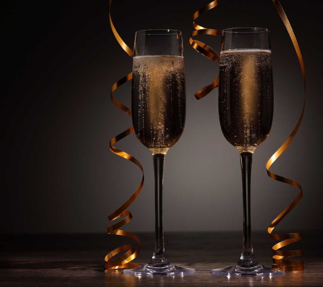 Holiday Champagne wallpaper 1080x960