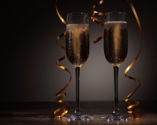 Holiday Champagne wallpaper 220x176