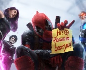 Deadpool Comic Book wallpaper 176x144