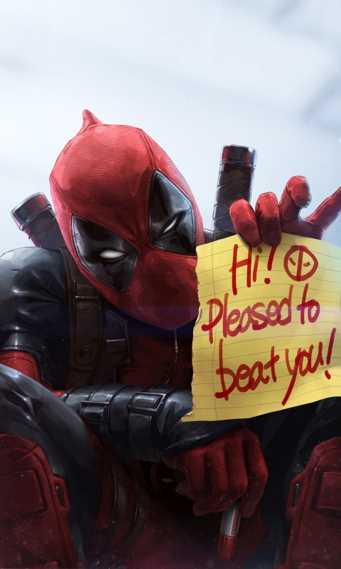 Screenshot №1 pro téma Deadpool Comic Book 480x800