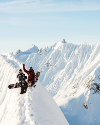 Snowboarding Resort - Obrázkek zdarma pro iPhone 6 Plus
