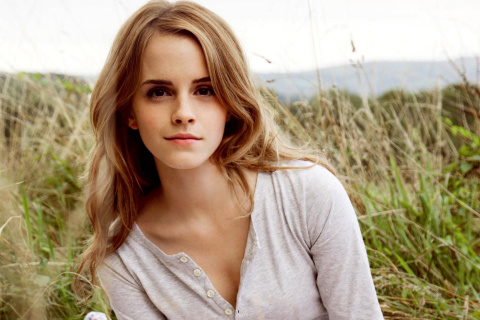 Fondo de pantalla Emma Watson 480x320