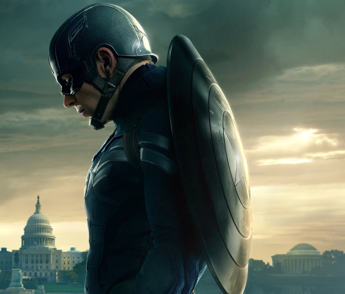 Sfondi Captain America 2 The Winter Soldier 1200x1024