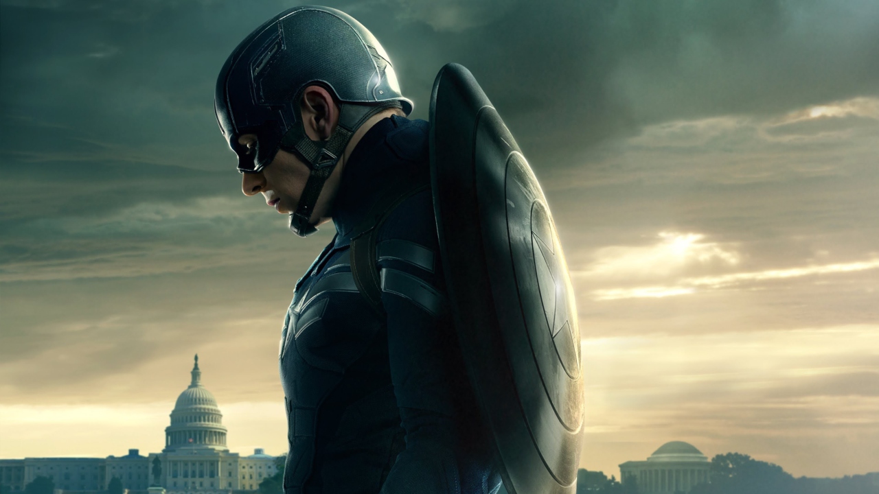 Screenshot №1 pro téma Captain America 2 The Winter Soldier 1280x720