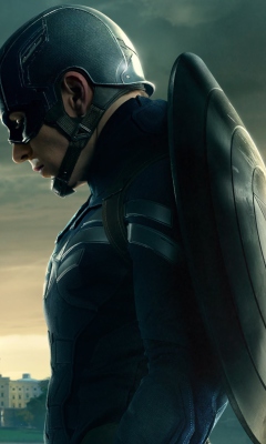 Screenshot №1 pro téma Captain America 2 The Winter Soldier 240x400