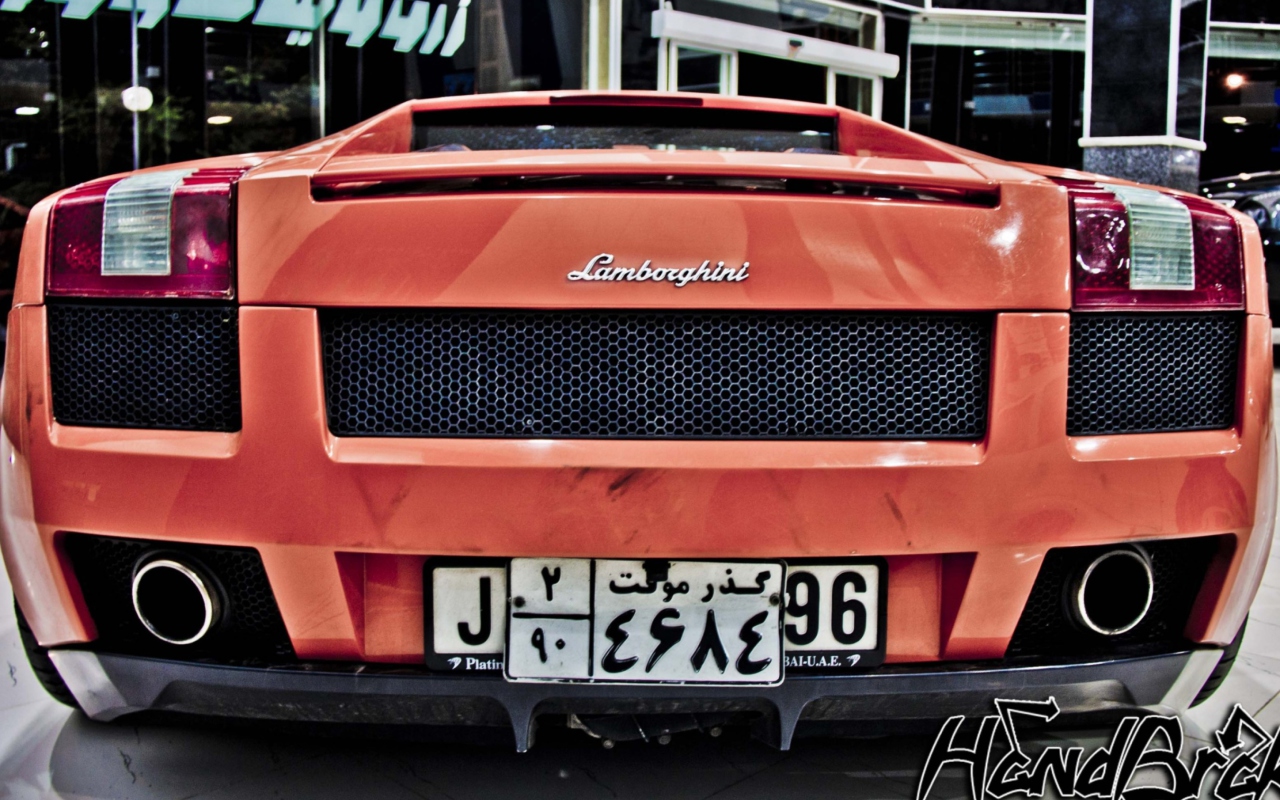 Das Lamborghini Wallpaper 1280x800