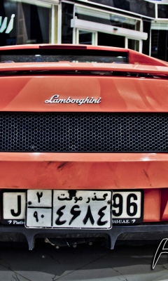 Das Lamborghini Wallpaper 240x400