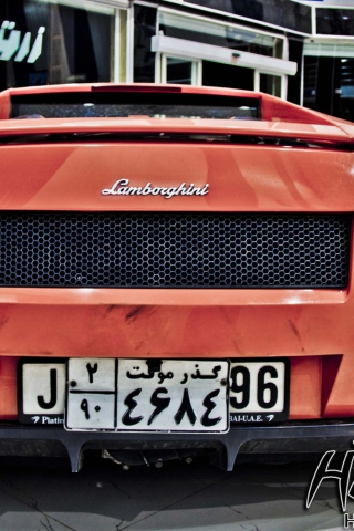 Обои Lamborghini 320x480