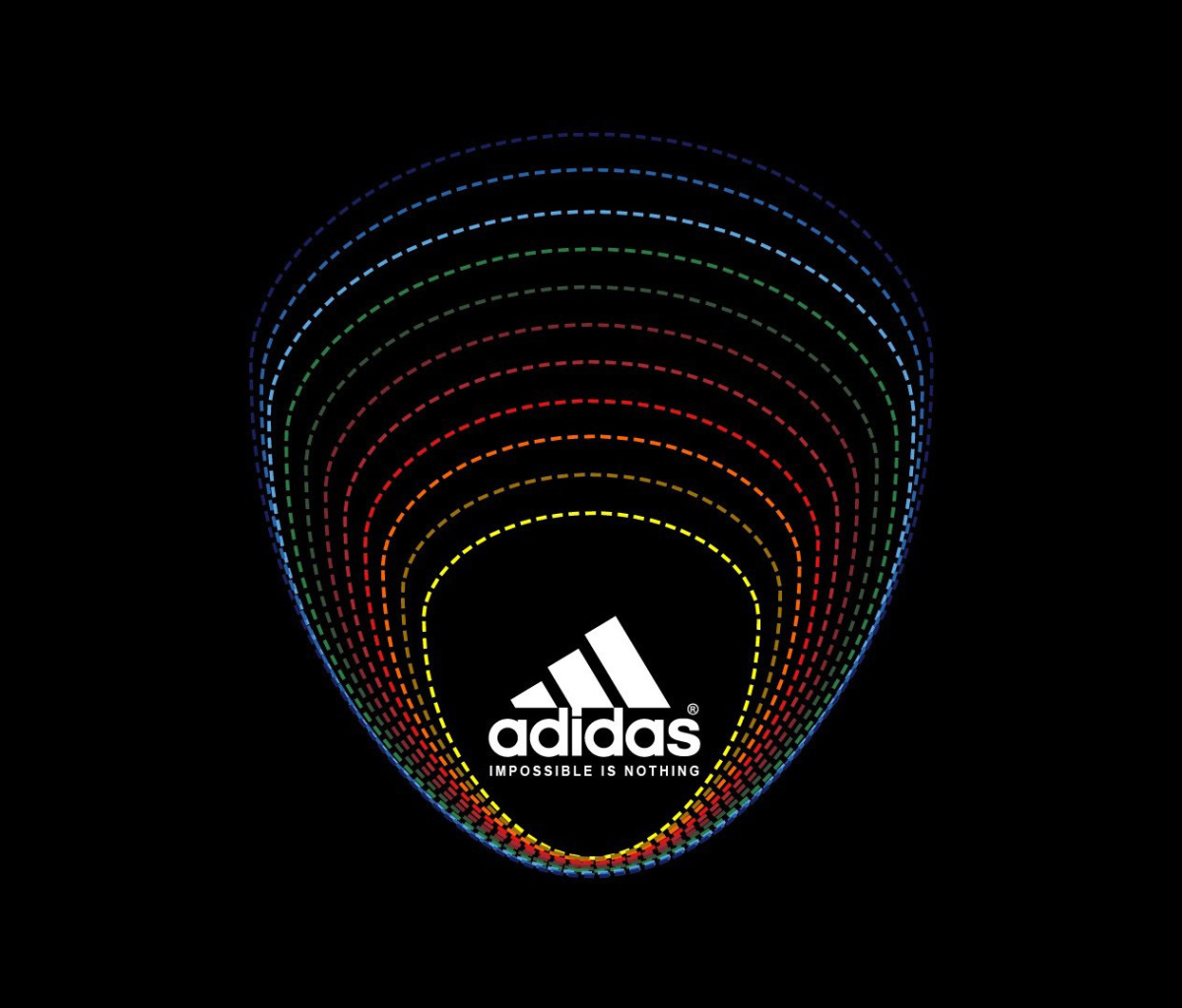 Sfondi Adidas Tagline, Impossible is Nothing 1200x1024