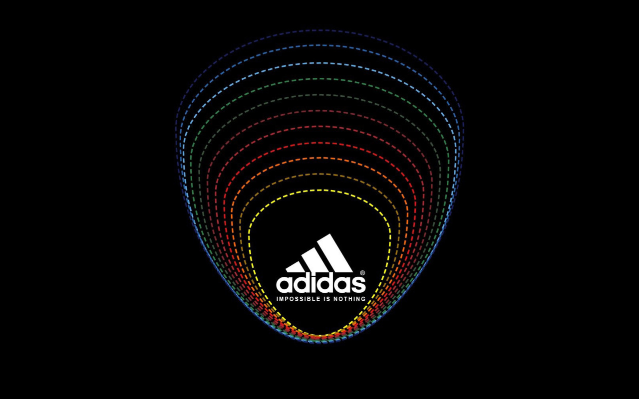 Das Adidas Tagline, Impossible is Nothing Wallpaper 1280x800