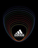 Обои Adidas Tagline, Impossible is Nothing 128x160