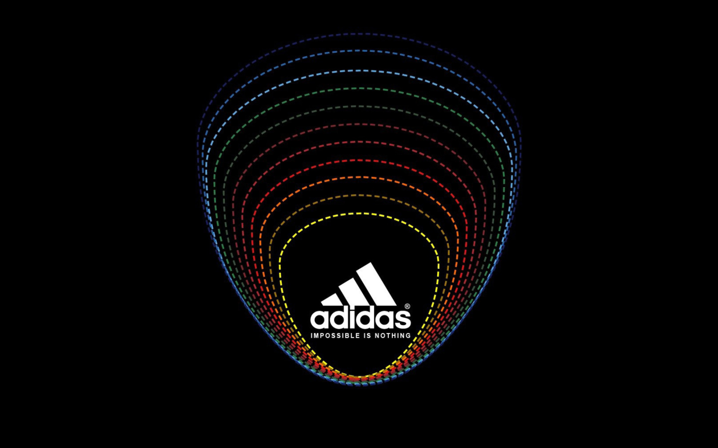 Sfondi Adidas Tagline, Impossible is Nothing 1440x900