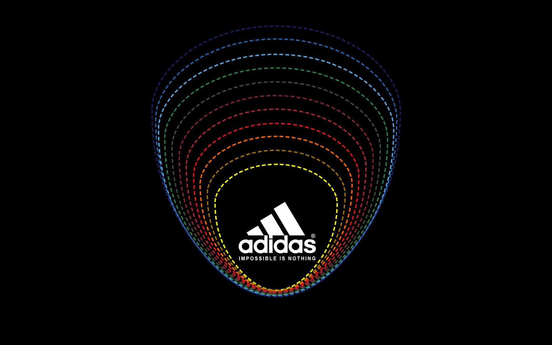 Fondo de pantalla Adidas Tagline, Impossible is Nothing 1920x1200