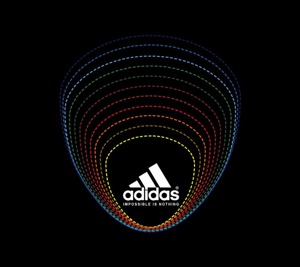 Fondo de pantalla Adidas Tagline, Impossible is Nothing 960x854
