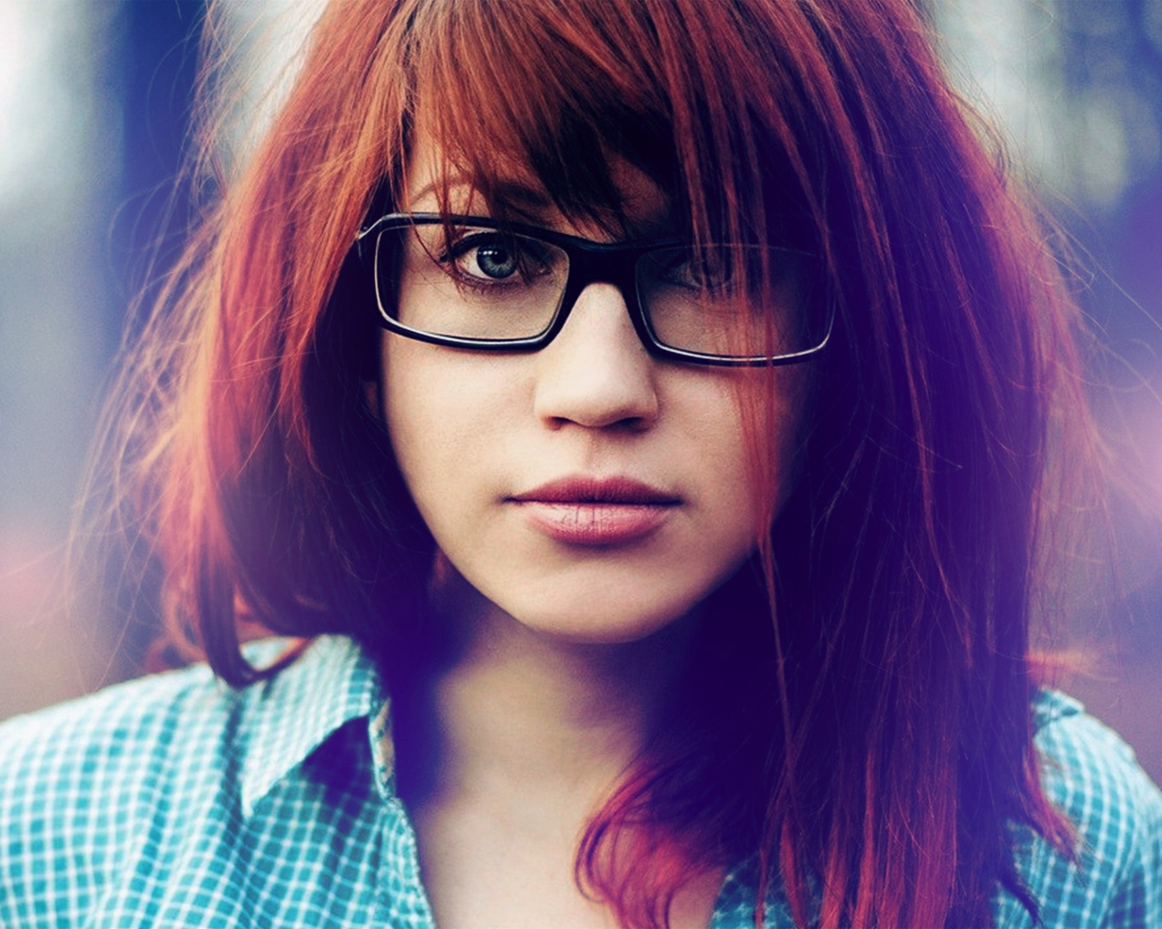 Cute Redhead Girl screenshot #1 1280x1024