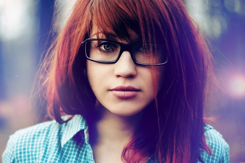 Cute Redhead Girl screenshot #1 480x320