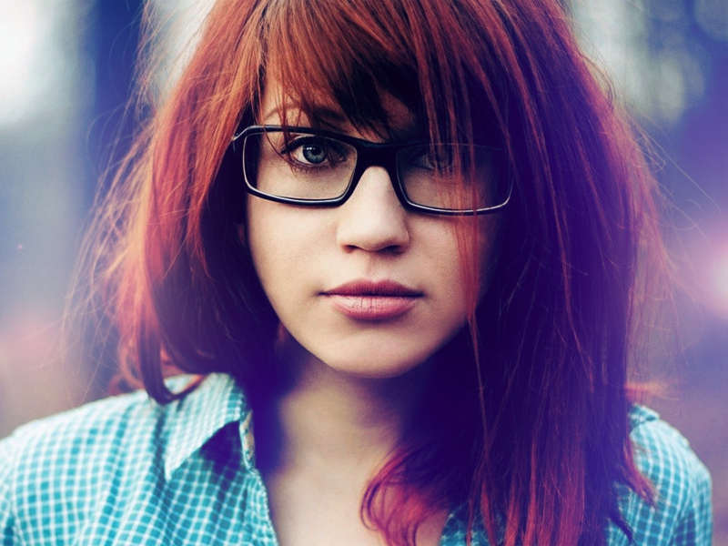 Cute Redhead Girl screenshot #1 800x600