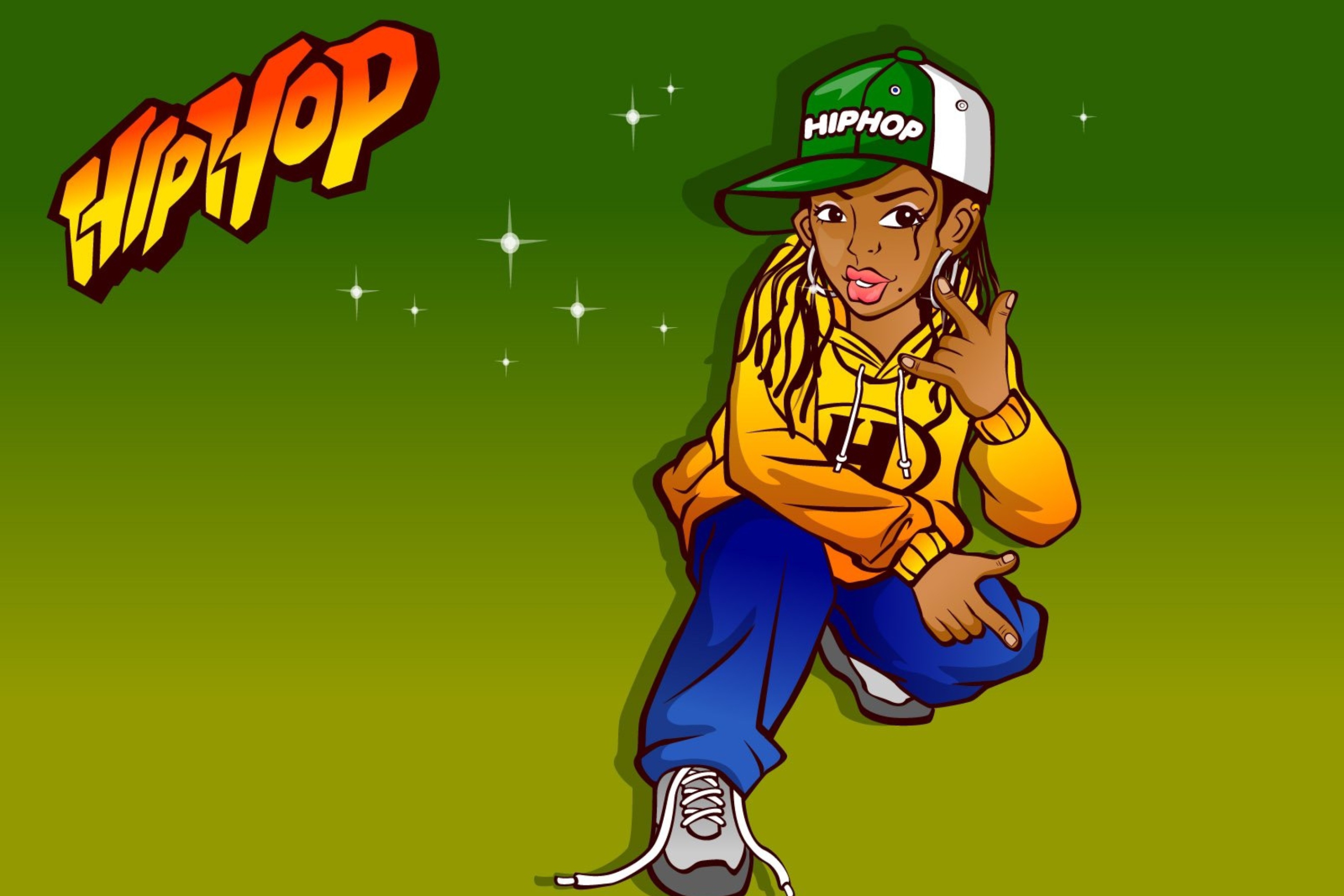 Sfondi Hiphop Street Dancing Girl 2880x1920
