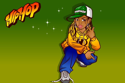 Screenshot №1 pro téma Hiphop Street Dancing Girl 480x320