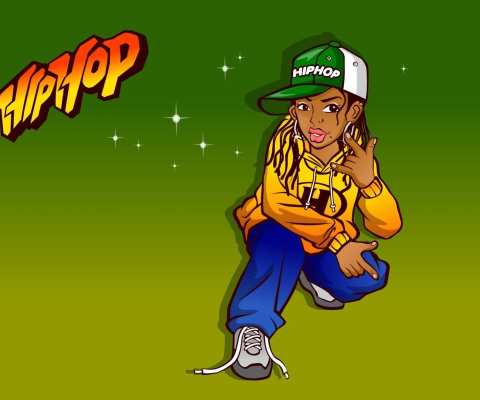 Hiphop Street Dancing Girl screenshot #1 480x400