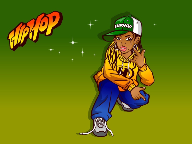 Hiphop Street Dancing Girl screenshot #1 800x600