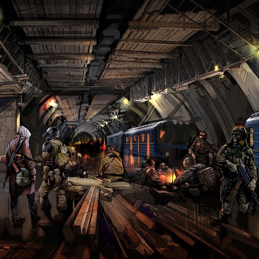 Das Metro 2034 Novel Wallpaper 1024x1024