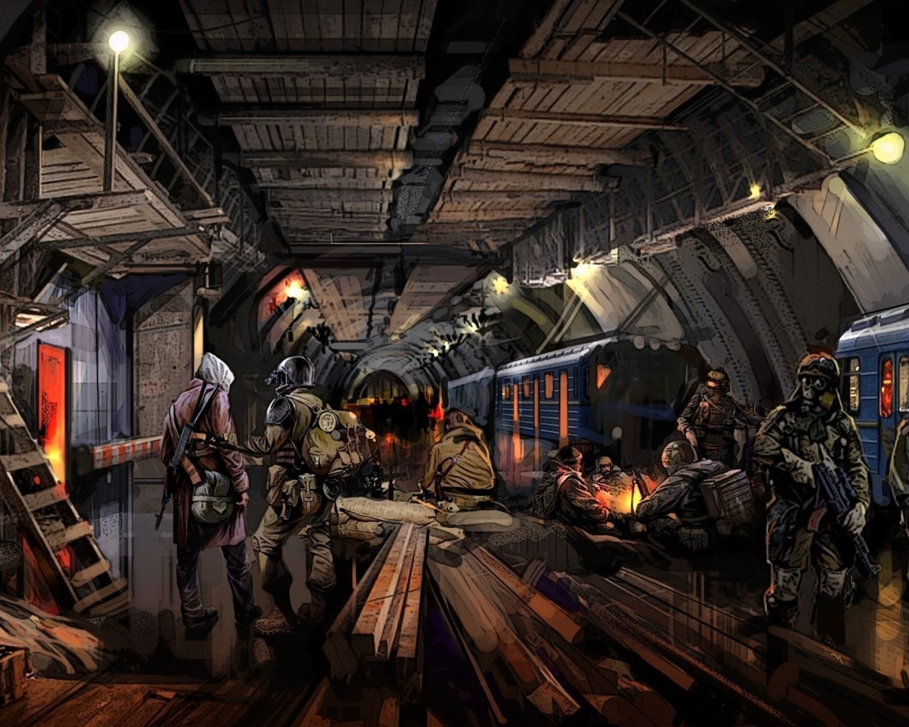 Metro 2034 Novel screenshot #1 1280x1024