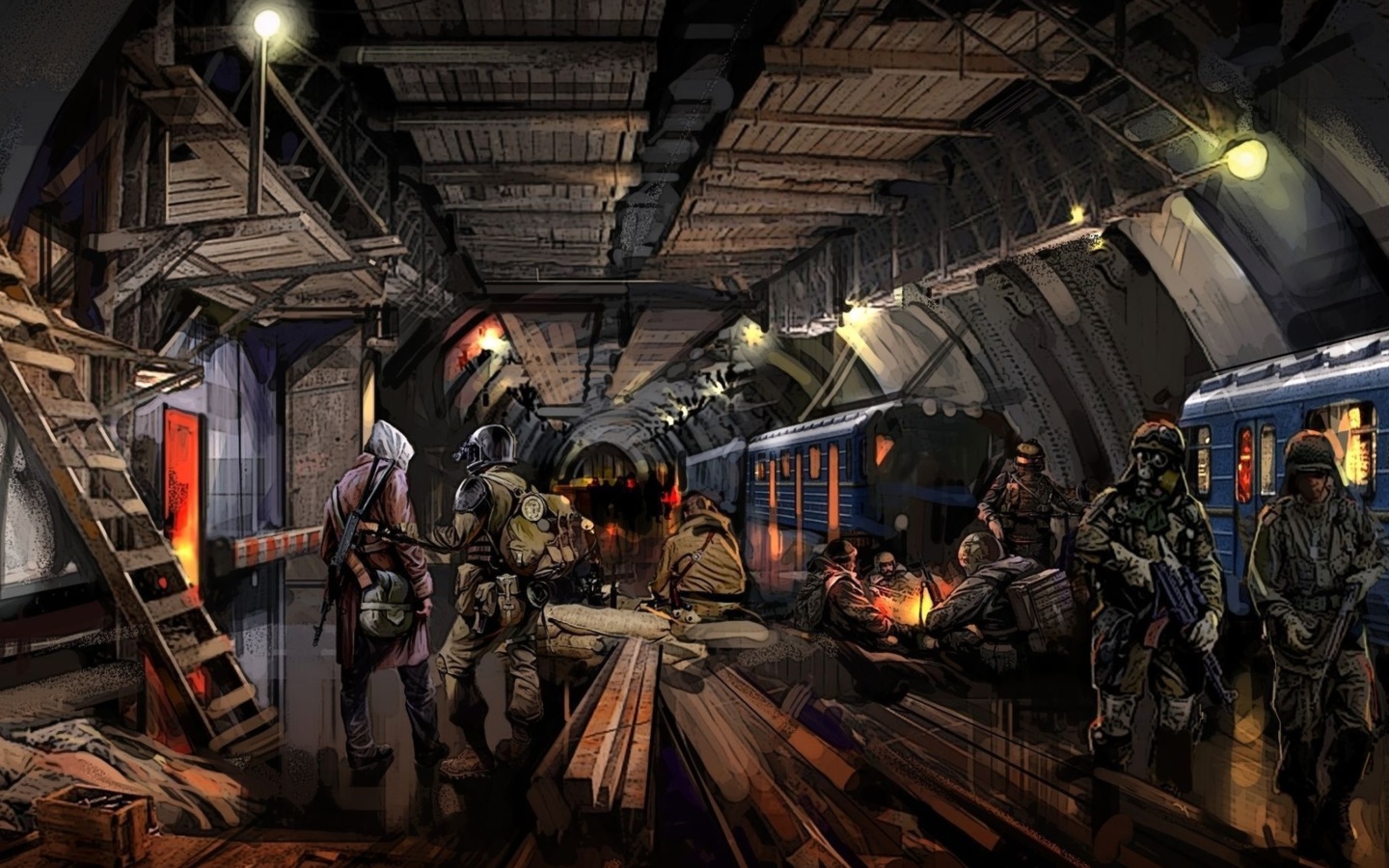 Metro 2034 Novel wallpaper 1440x900