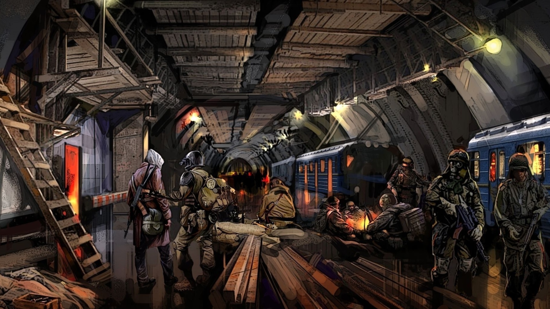 Das Metro 2034 Novel Wallpaper 1920x1080