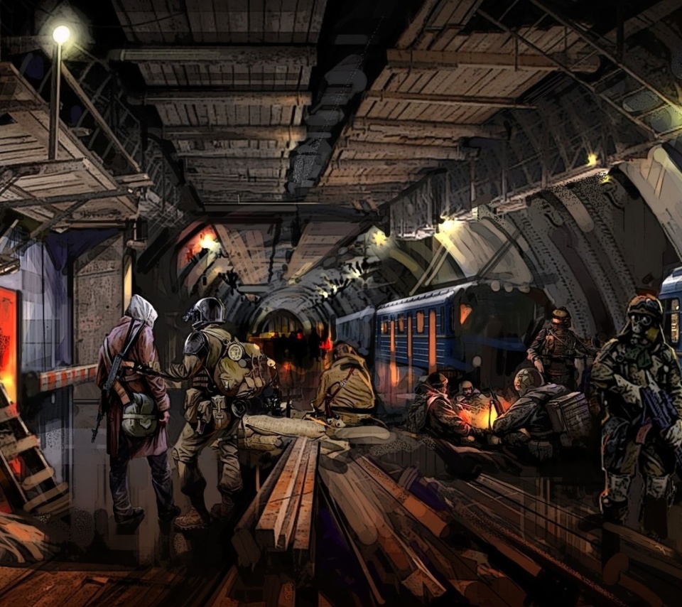 Metro 2034 Novel wallpaper 960x854