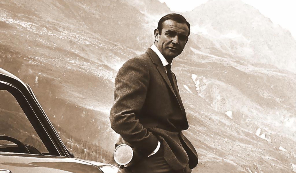 Das James Bond Agent 007 GoldFinger Wallpaper 1024x600