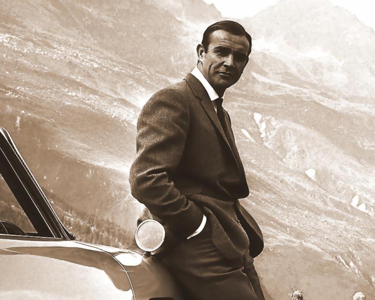 Das James Bond Agent 007 GoldFinger Wallpaper 1280x1024