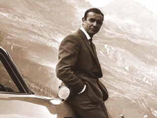 Das James Bond Agent 007 GoldFinger Wallpaper 320x240