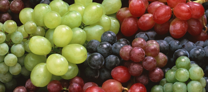 Fondo de pantalla Colorful Grapes 720x320