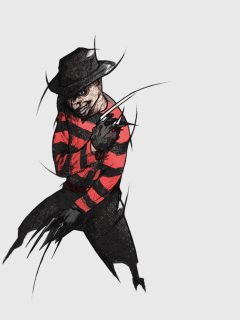 Fondo de pantalla Freddy Krueger 240x320