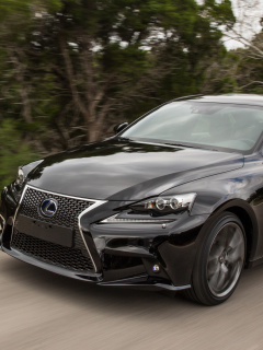 Lexus IS 300h wallpaper 240x320