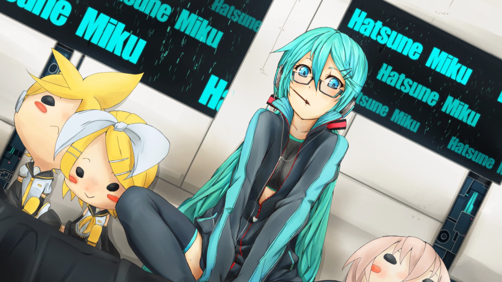 Sfondi Vocaloid, Miku Hatsune 1920x1080