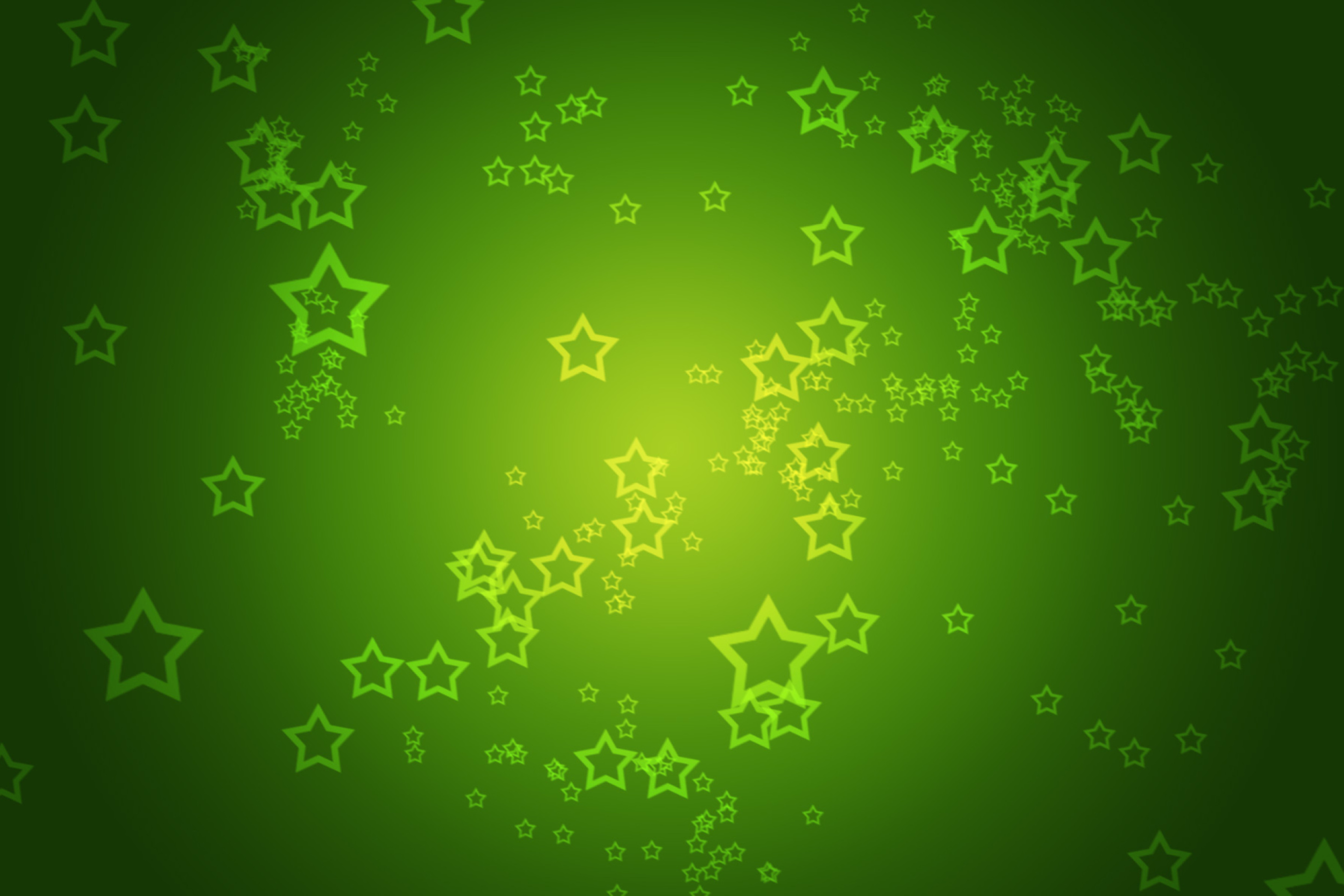 Das Green Stars Wallpaper 2880x1920