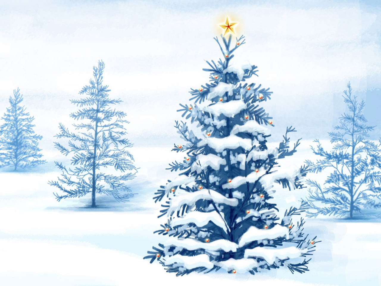 Fondo de pantalla Christmas Tree 1280x960