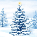 Das Christmas Tree Wallpaper 128x128