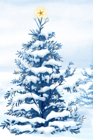Christmas Tree wallpaper 320x480