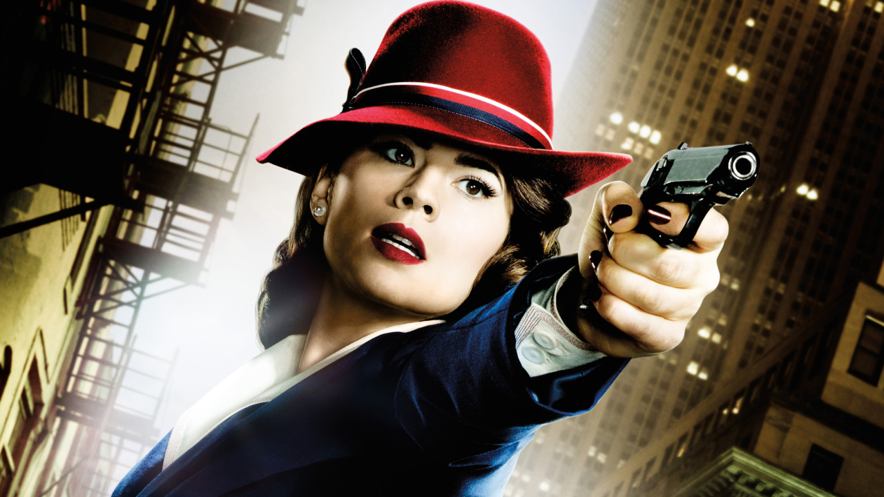 Agent Carter, Hayley Atwell wallpaper 1280x720