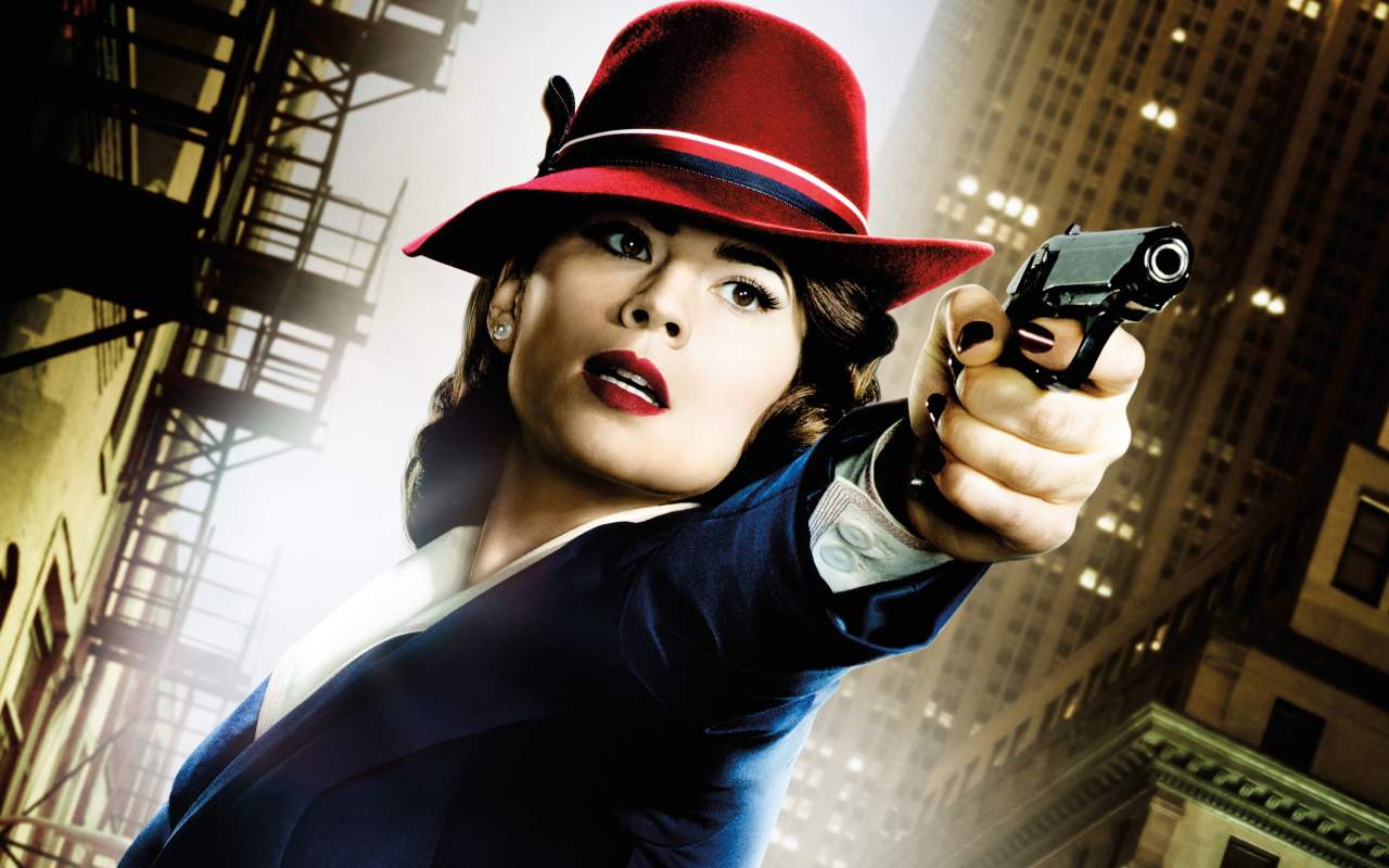 Fondo de pantalla Agent Carter, Hayley Atwell 1280x800