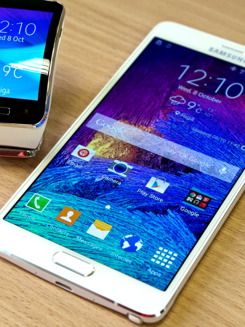 Samsung Galaxy and Samsung Gear S Smartwatch screenshot #1 480x640