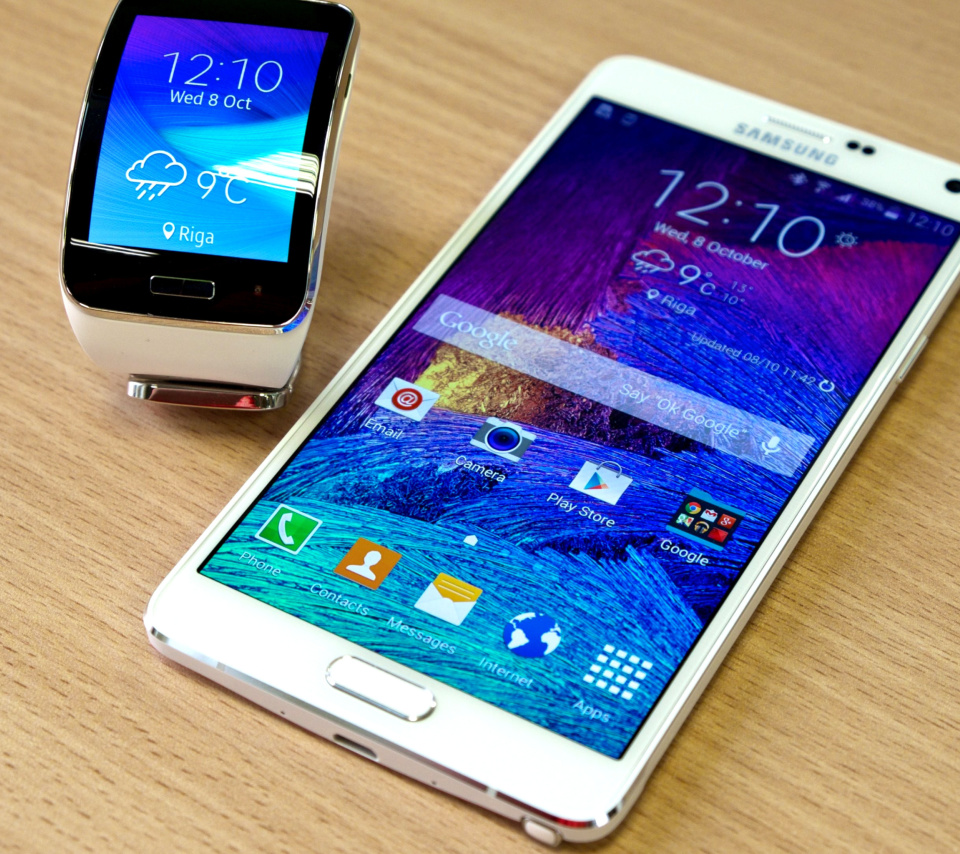 Samsung Galaxy and Samsung Gear S Smartwatch screenshot #1 960x854