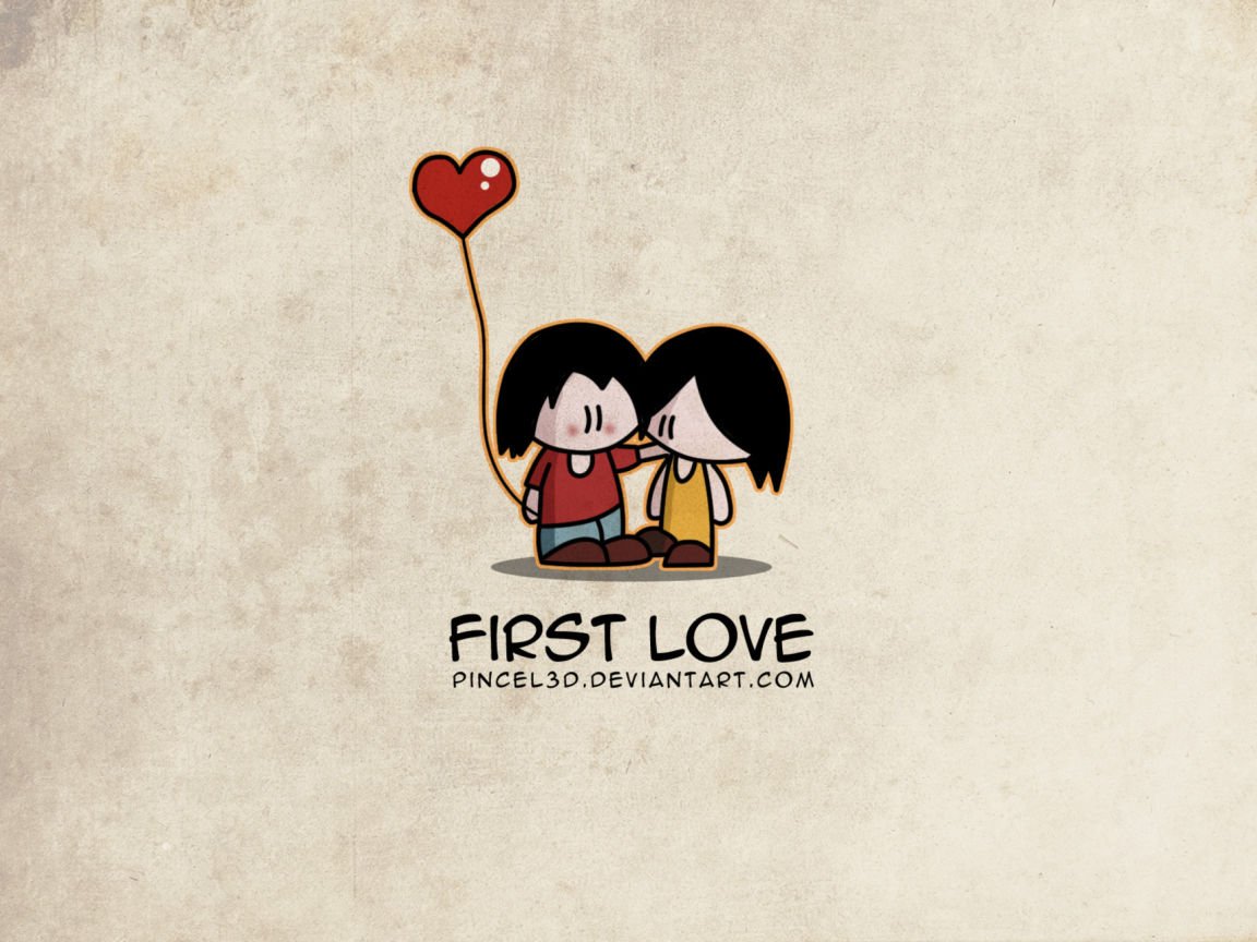 Screenshot №1 pro téma First Love 1152x864