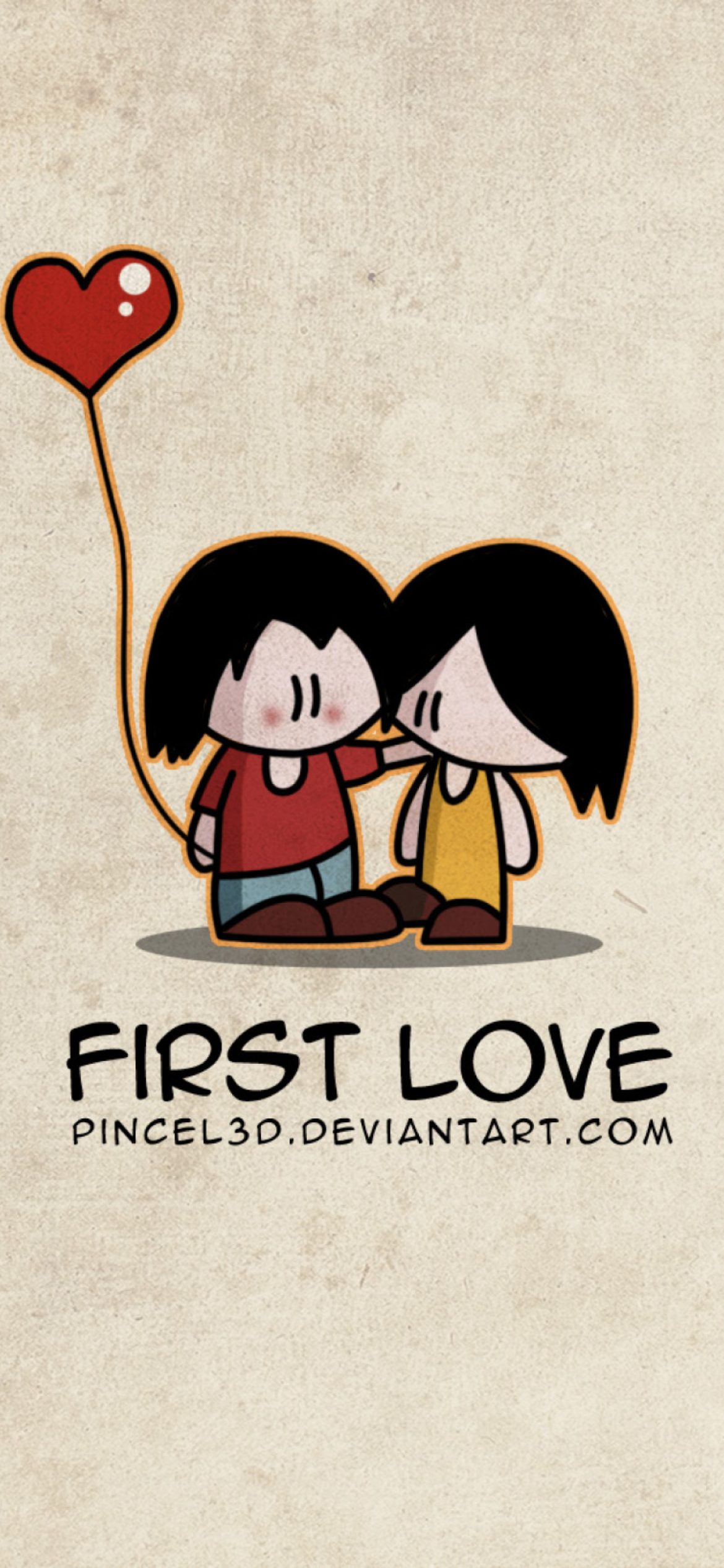 Das First Love Wallpaper 1170x2532