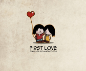 Sfondi First Love 176x144
