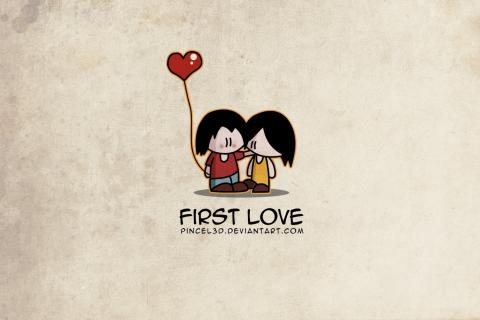 Das First Love Wallpaper 480x320