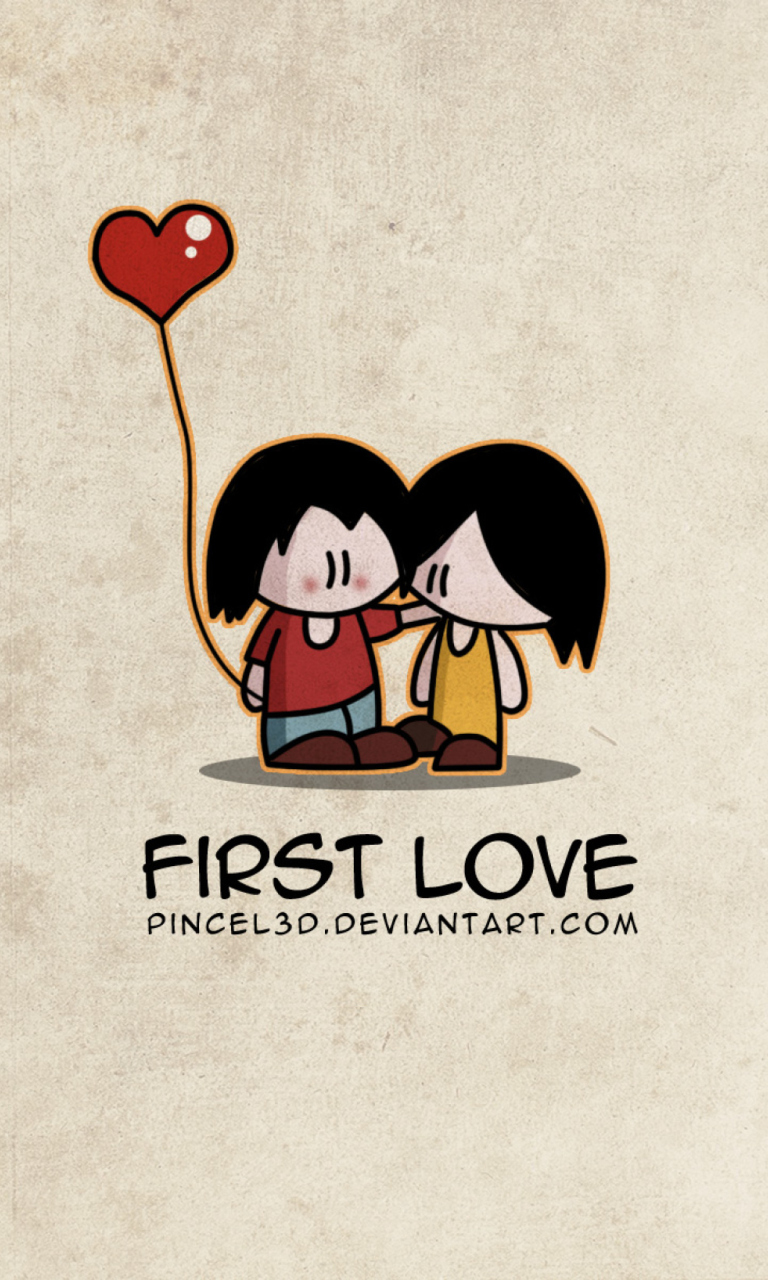 Sfondi First Love 768x1280